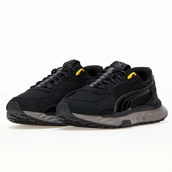 PUMA WILD RIDER BLK NJR - Picture 2 of 15